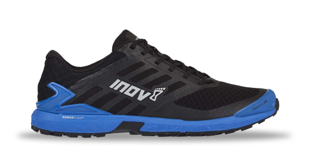 Inov-8 Trailroc 285 Men's Trail Running Shoes Black/Blue UK 651370NFJ